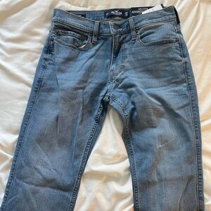 Hollister Relaxed Fit Light Blue Jeans